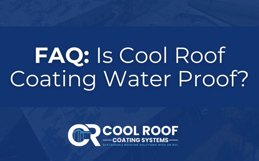 cool roof coating systems water proof