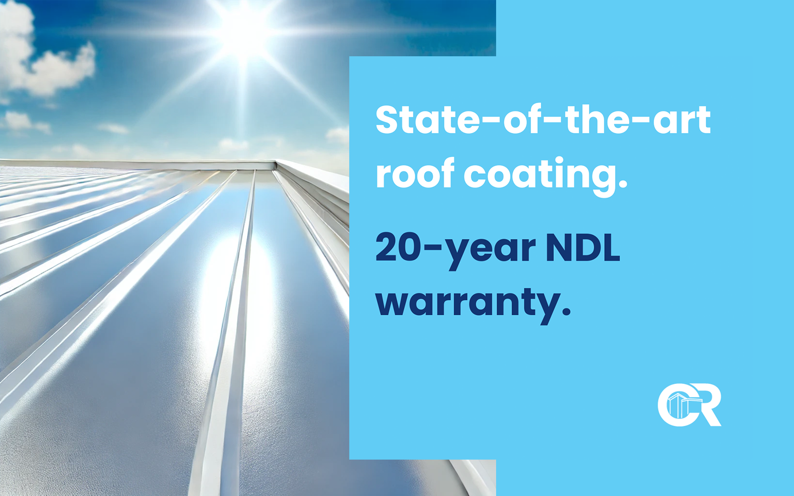 20 year NDL warranty for cool roof coating